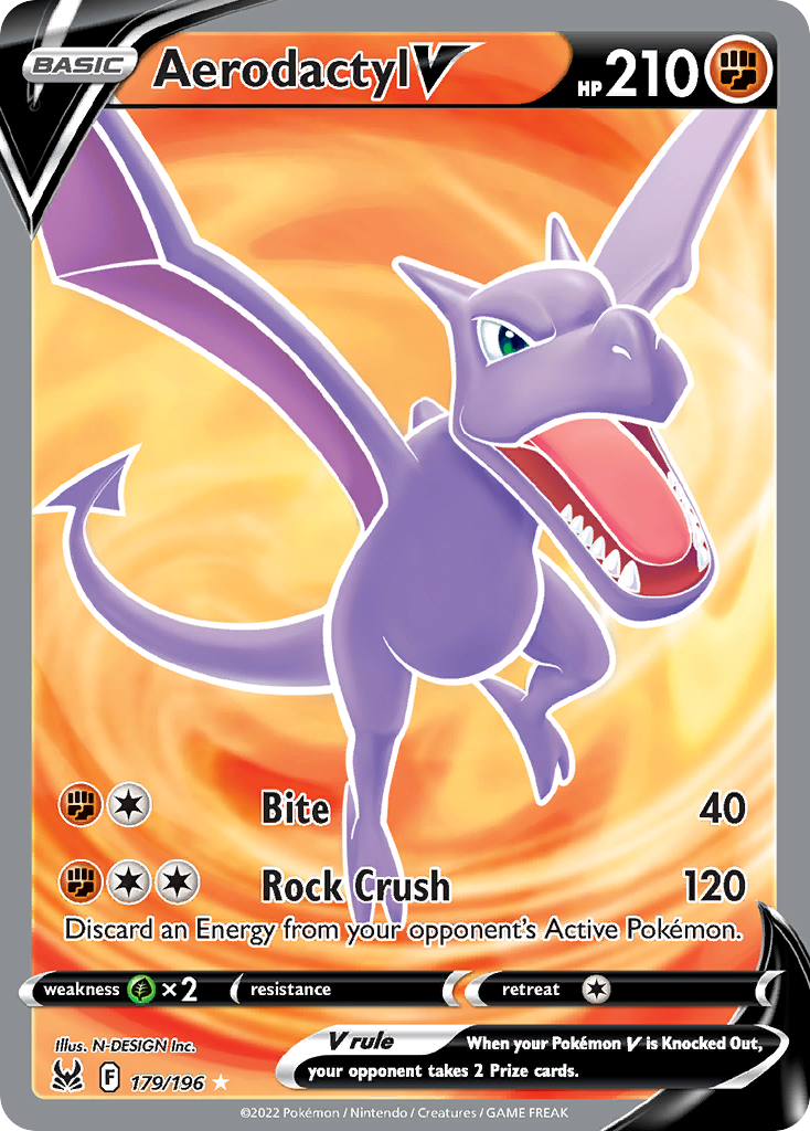 Aerodactyl V - Lost Origin - 179