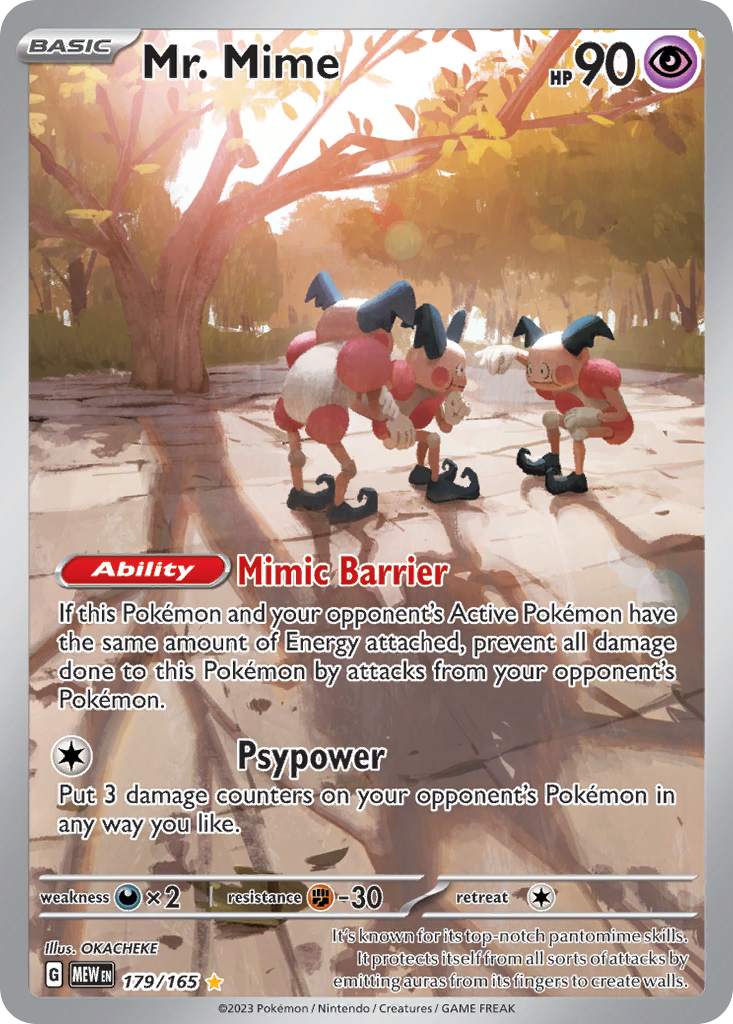 Mr. Mime - 151 - 179