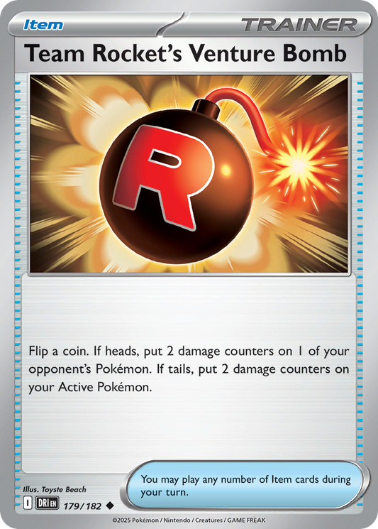 Team Rocket's Venture Bomb - Destined Rivals - 179