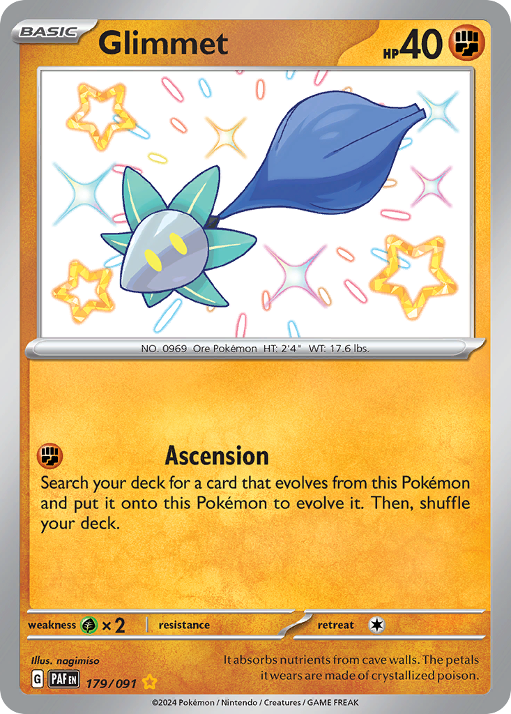 Glimmet - Paldean Fates - 179