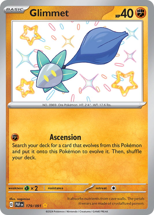 Glimmet - Paldean Fates - 179