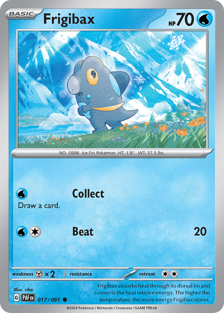 Frigibax - Paldean Fates - 017
