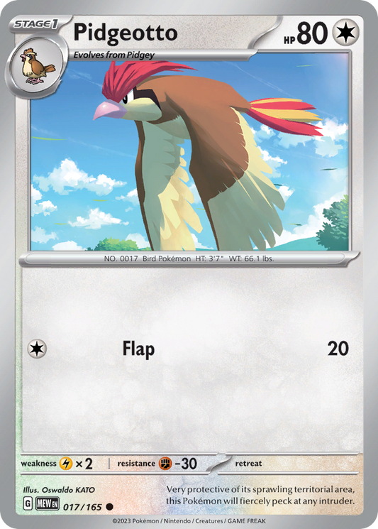 Pidgeotto - 151 - 017