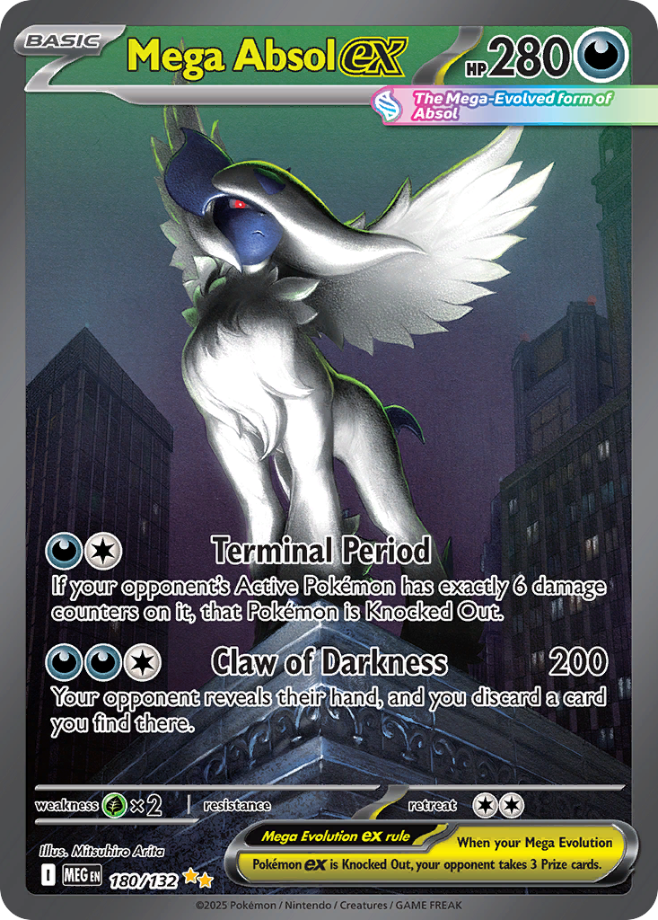 Mega Absol ex - Mega Evolution - 180