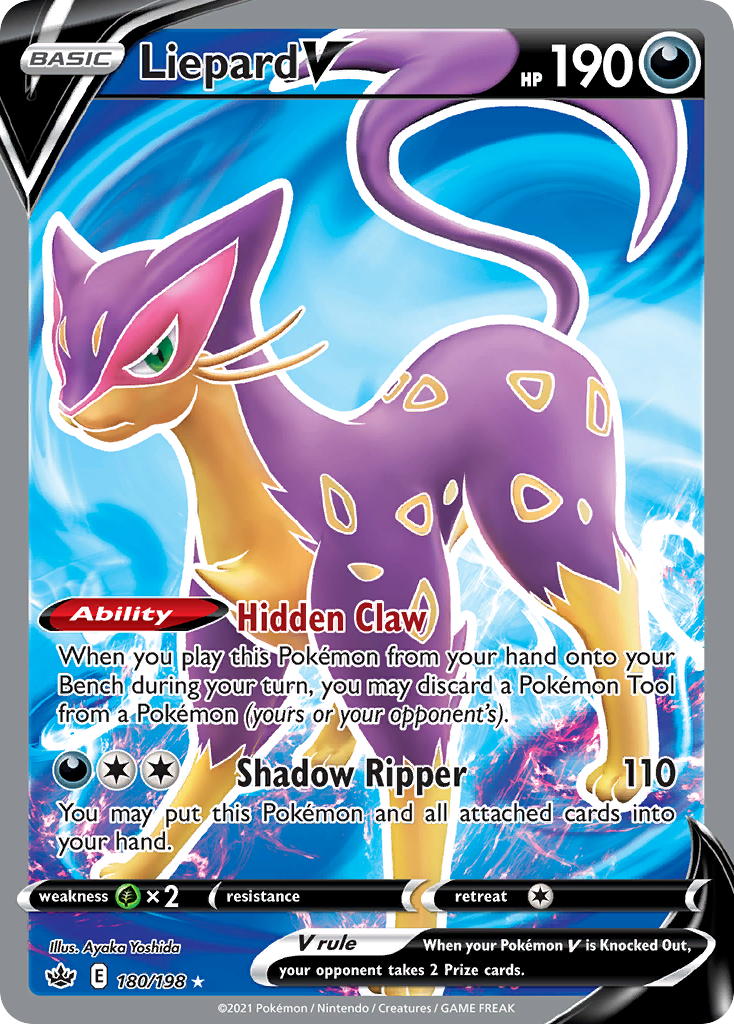 Liepard V - Chilling Reign - 180