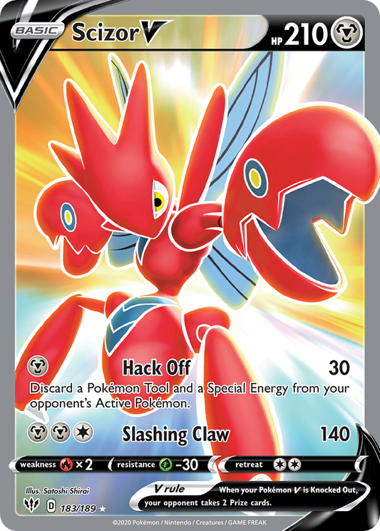 Scizor V - Darkness Ablaze - 183