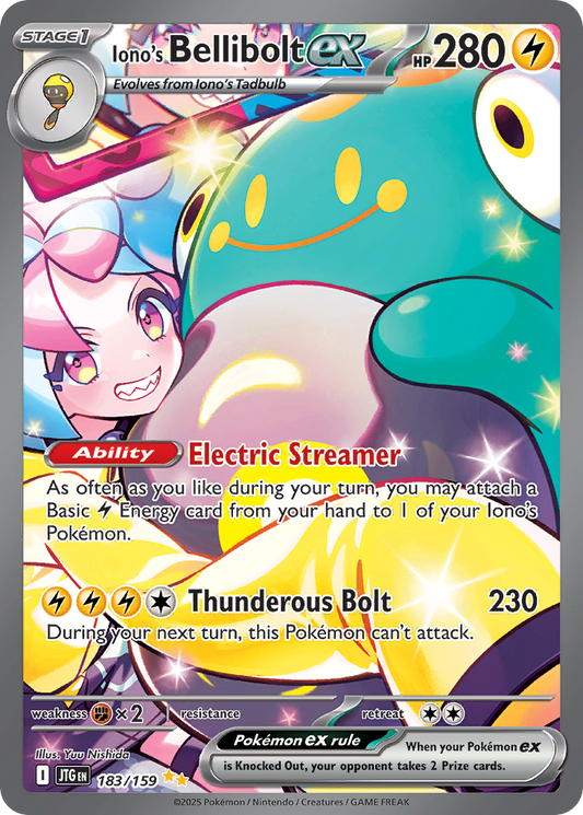 Iono's Bellibolt ex - Journey Together - 183