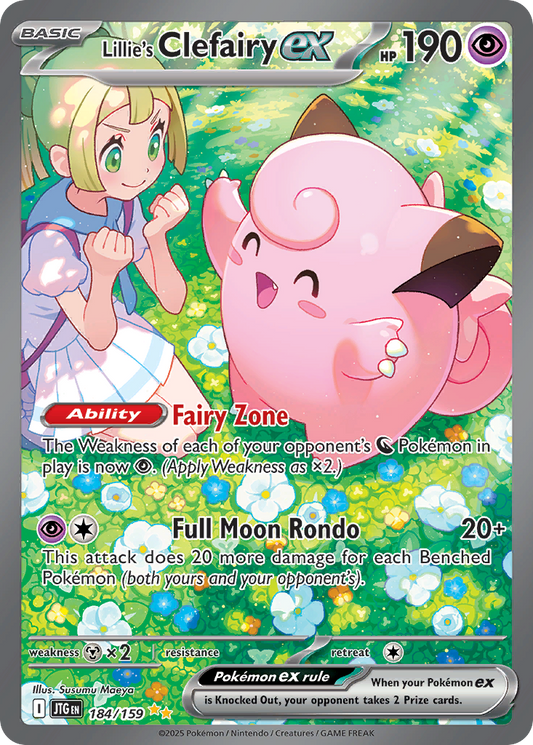 Lillie's Clefairy ex - Journey Together - 184