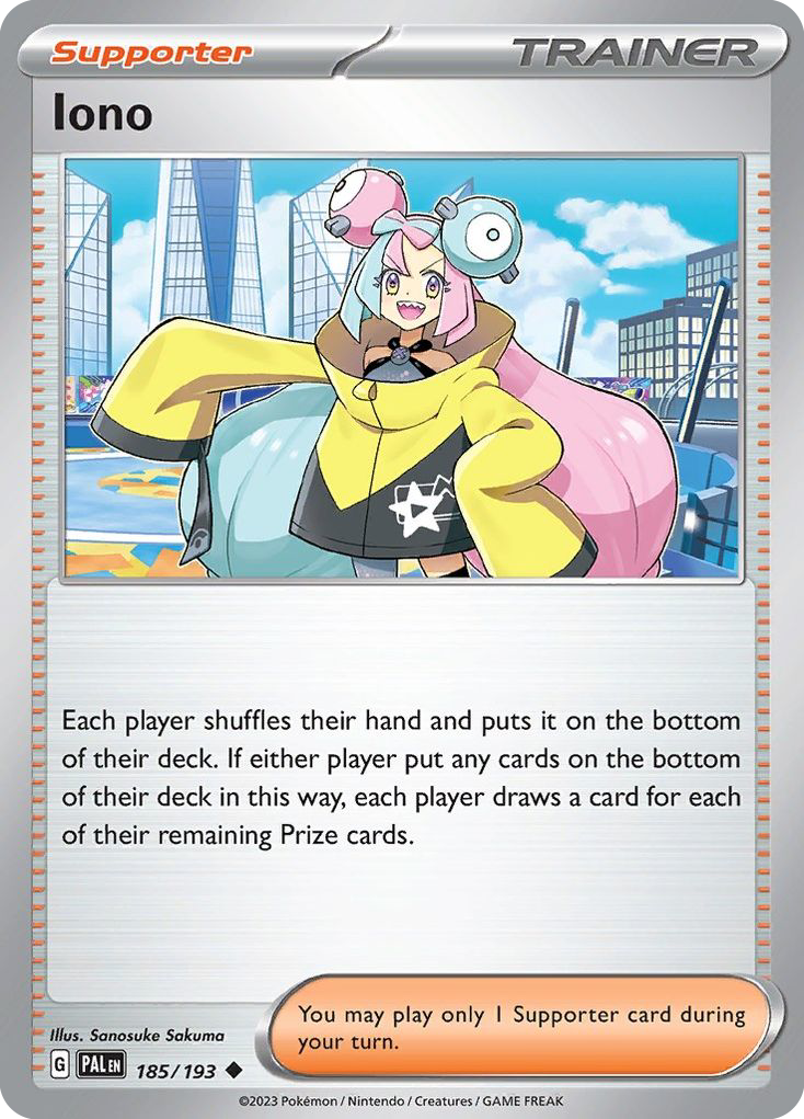 Iono - Paldea Evolved - 185