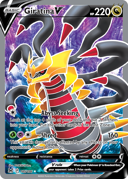 Giratina V - Lost Origin - 185