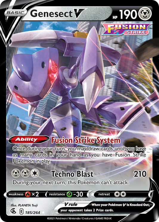 Genesect V - Fusion Strike - 185