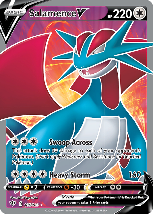 Salamence V - Darkness Ablaze - 185