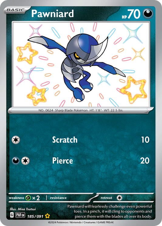 Pawniard - Paldean Fates - 185