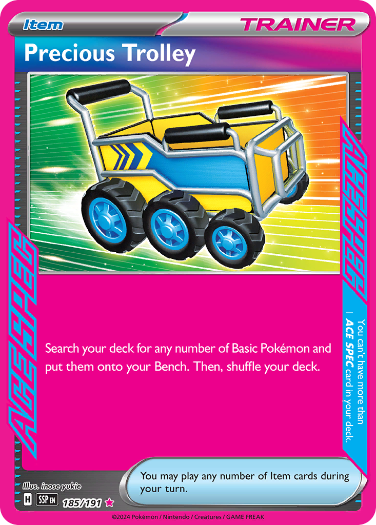 Precious Trolley - Surging Sparks - 185