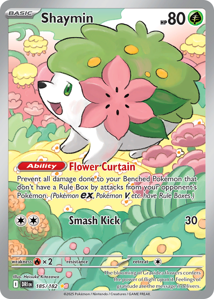 Shaymin - Destined Rivals - 185
