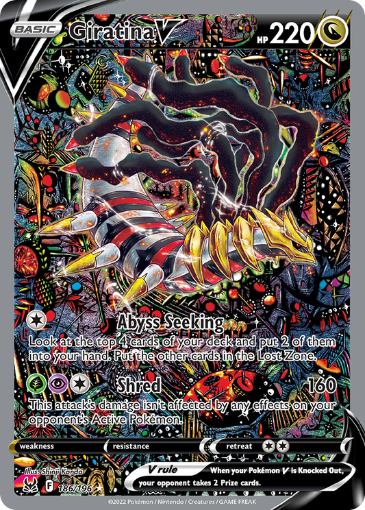 Giratina V - Lost Origin - 186