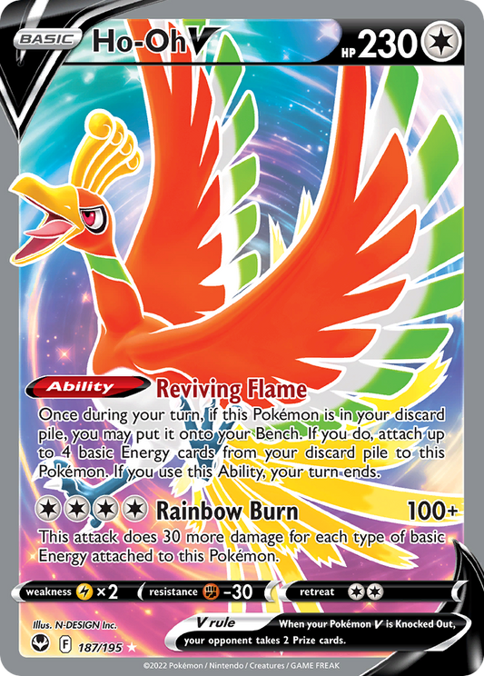 Ho-Oh V - Silver Tempest - 187