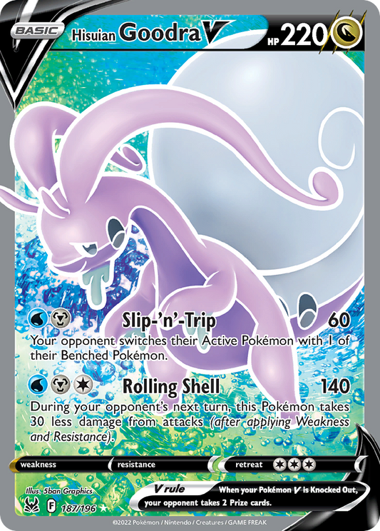 Hisuian Goodra V - Lost Origin - 187