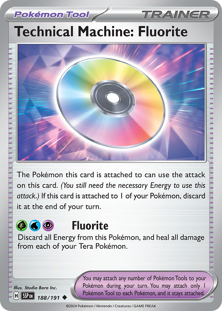 Technical Machine: Fluorite - Surging Sparks - 188
