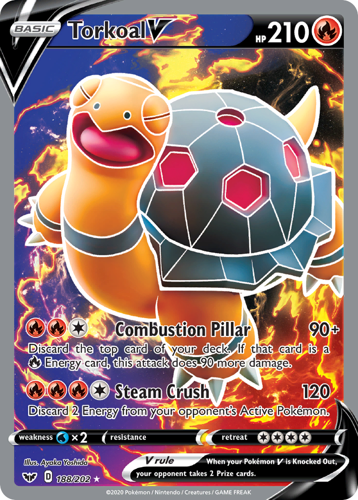 Torkoal V - Sword & Shield - 188