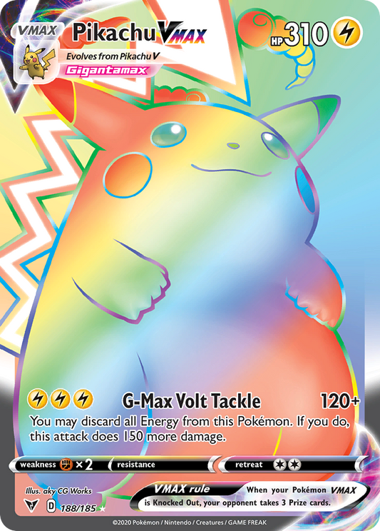 Pikachu VMAX - Vivid Voltage - 188