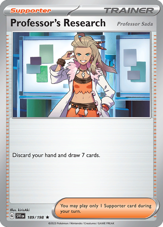 Professor's Research (Professor Sada) - Scarlet & Violet - 189