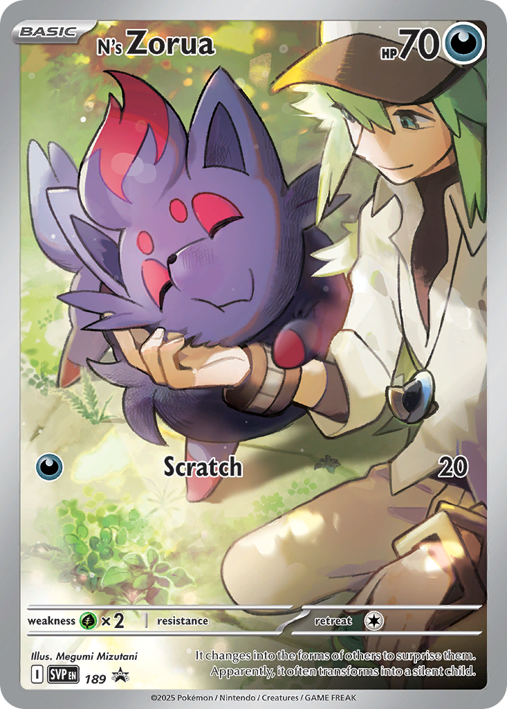 N's Zorua - Scarlet & Violet Promos - 189