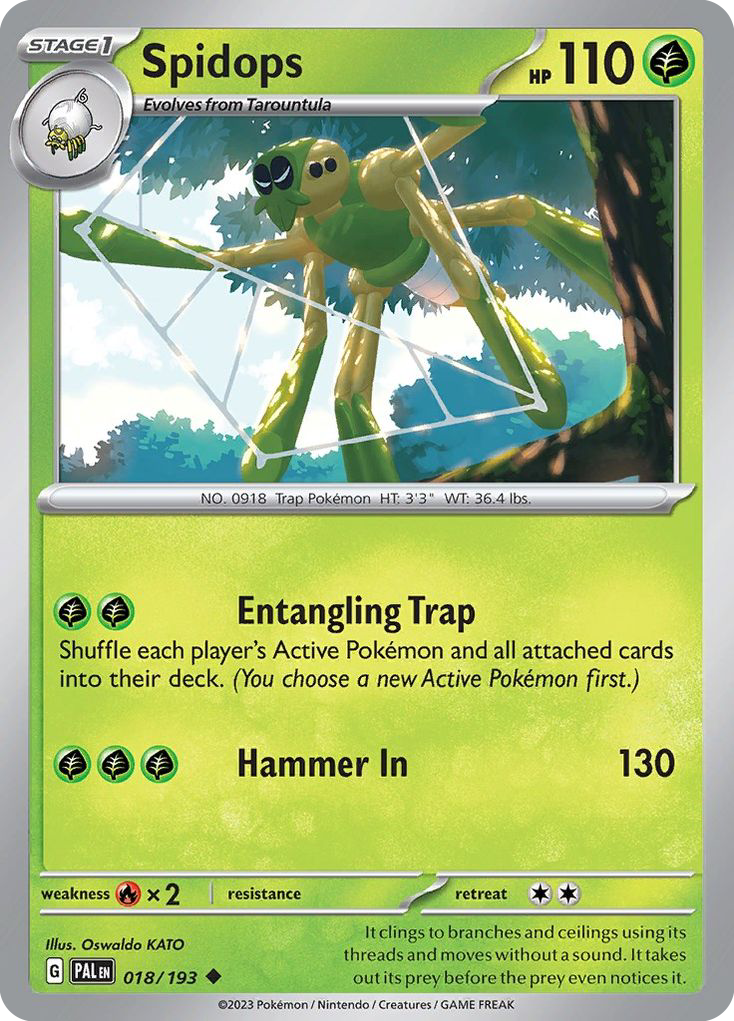 Spidops - Paldea Evolved - 018