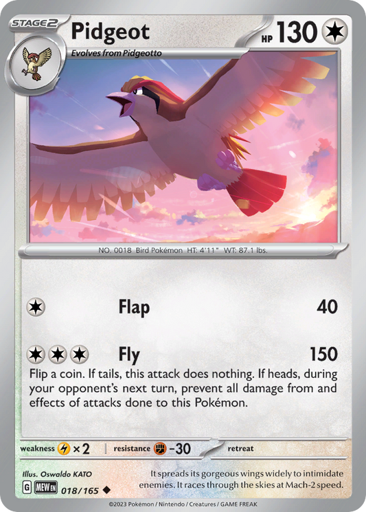 Pidgeot - 151 - 018