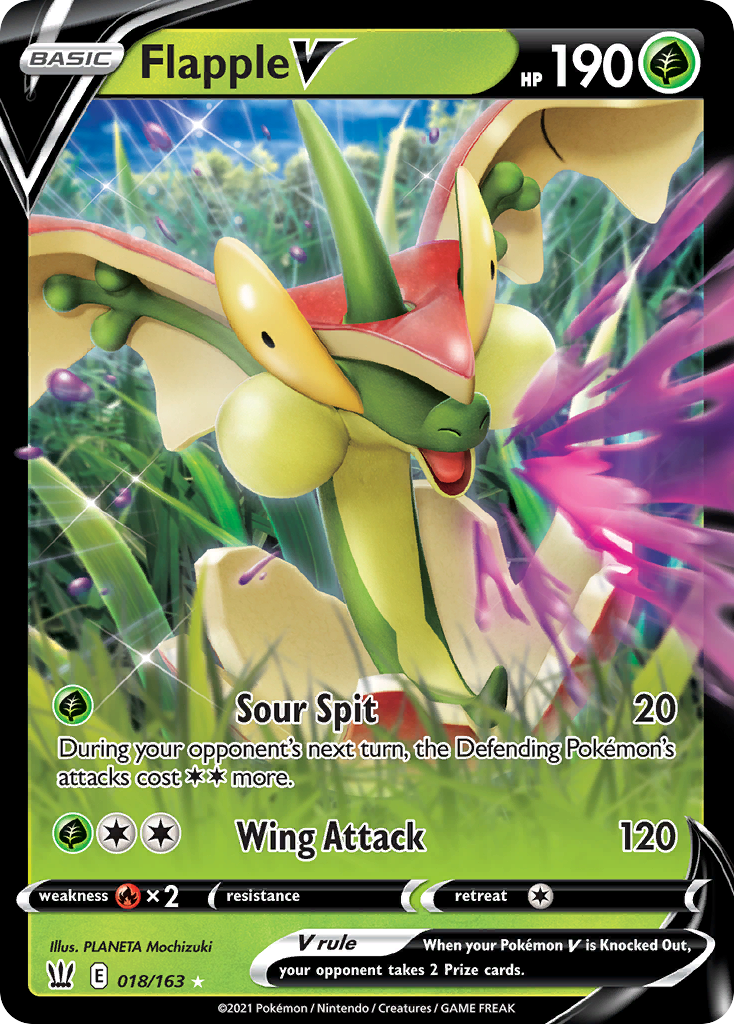 Flapple V - Battle Styles - 018