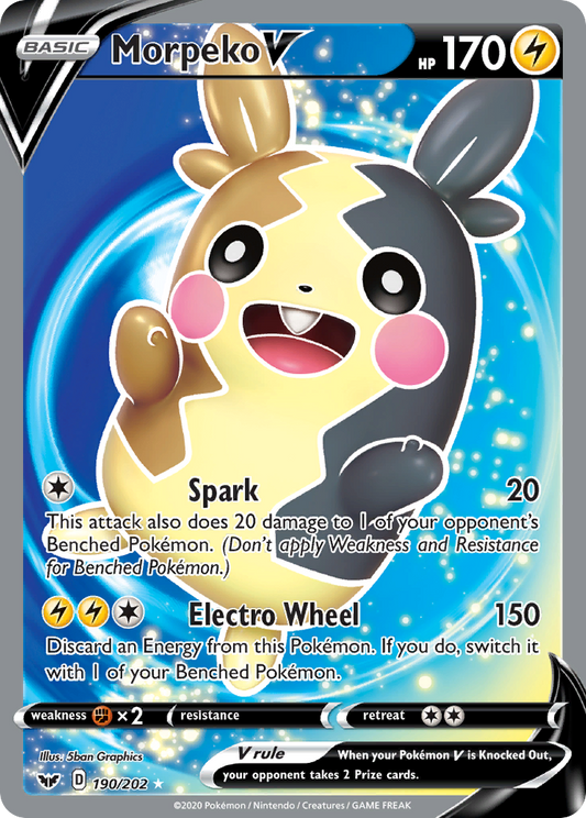 Morpeko V - Sword & Shield - 190