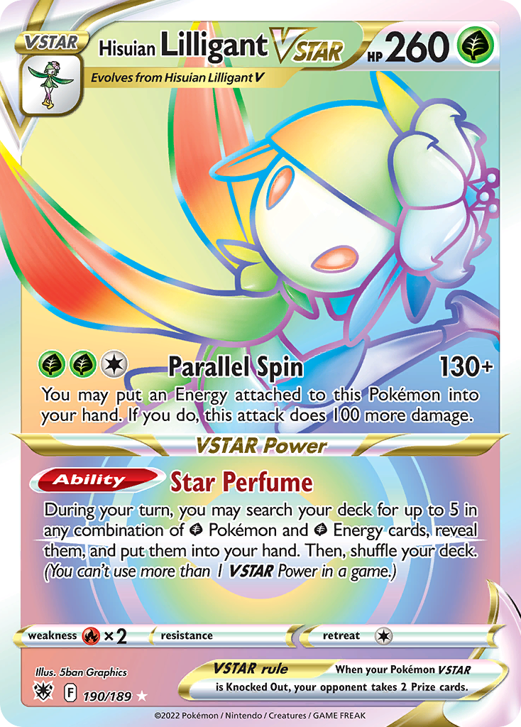 Hisuian Lilligant VSTAR - Astral Radiance - 190