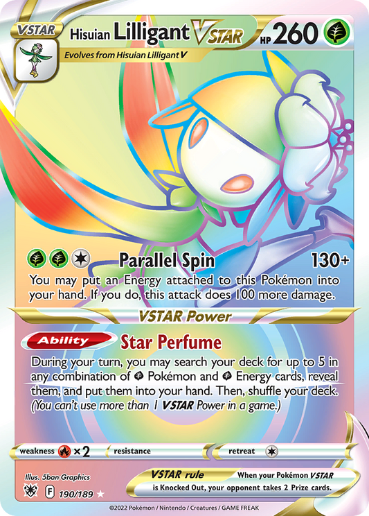 Hisuian Lilligant VSTAR - Astral Radiance - 190