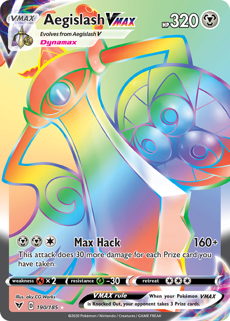 Aegislash VMAX - Vivid Voltage - 190
