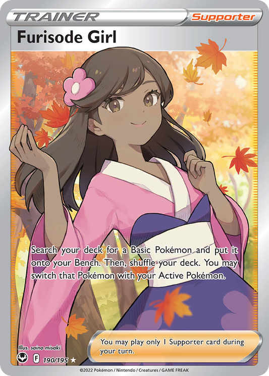 Furisode Girl - Silver Tempest - 190
