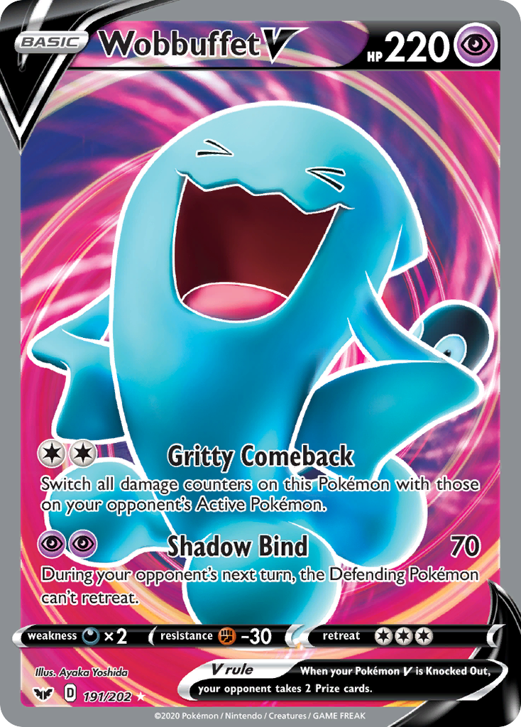 Wobbuffet V - Sword & Shield - 191