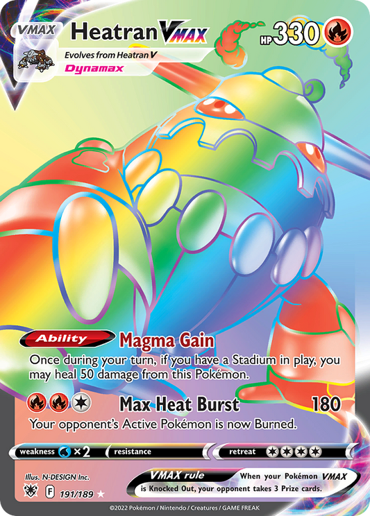 Heatran VMAX - Astral Radiance - 191