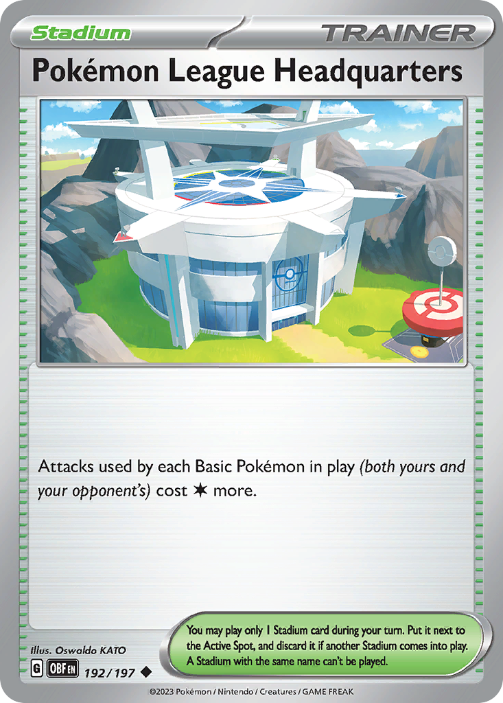 Pokémon League Headquarters - Obsidian Flames - 192