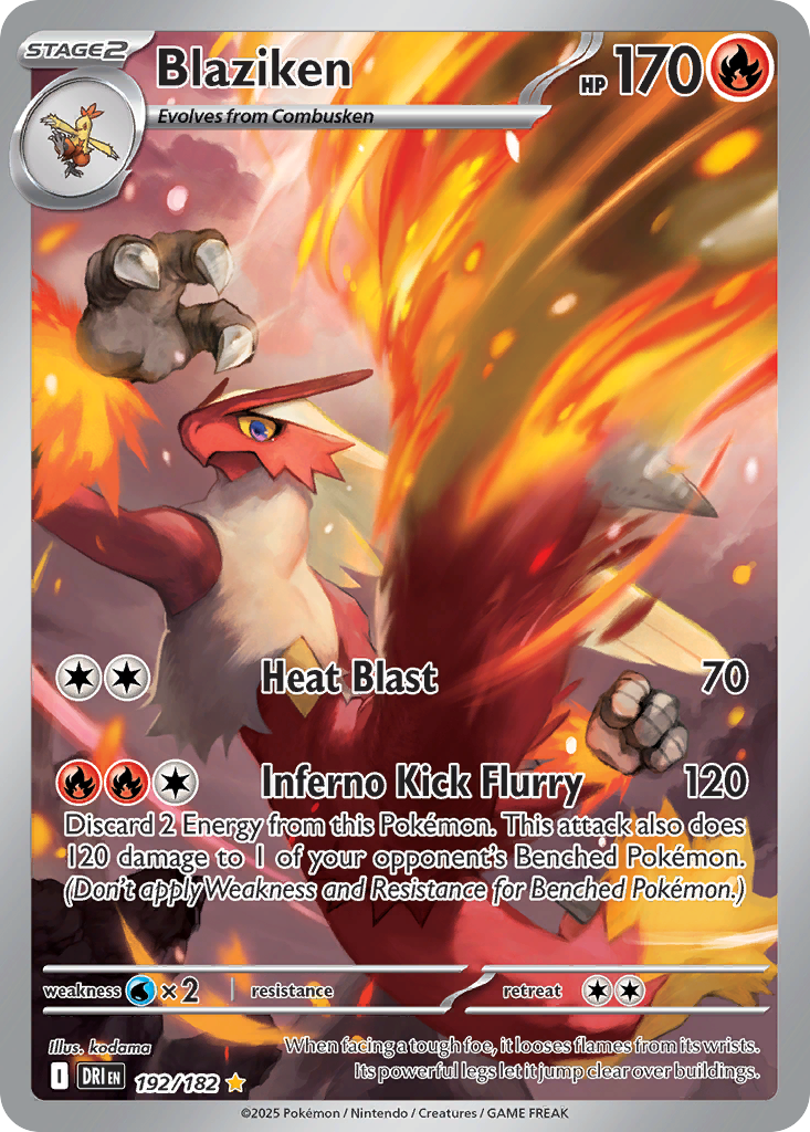 Blaziken - Destined Rivals - 192