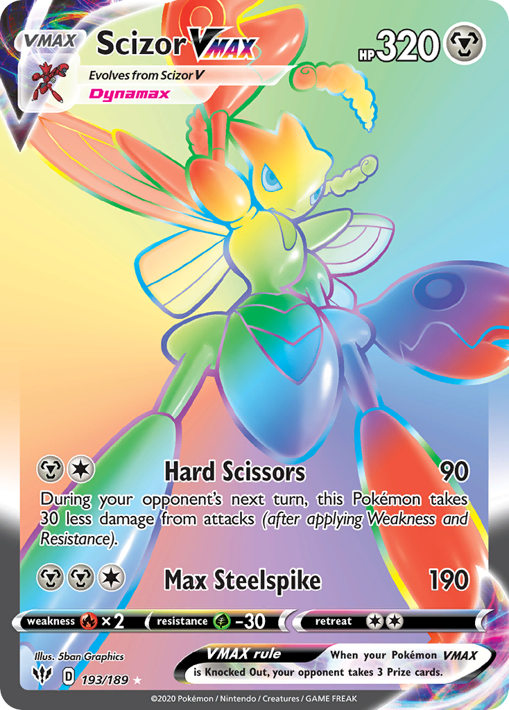 Scizor VMAX - Darkness Ablaze - 193