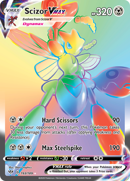 Scizor VMAX - Darkness Ablaze - 193