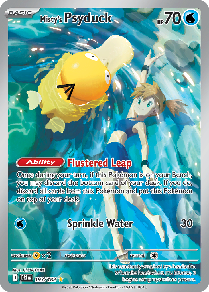 Misty's Psyduck - Destined Rivals - 193