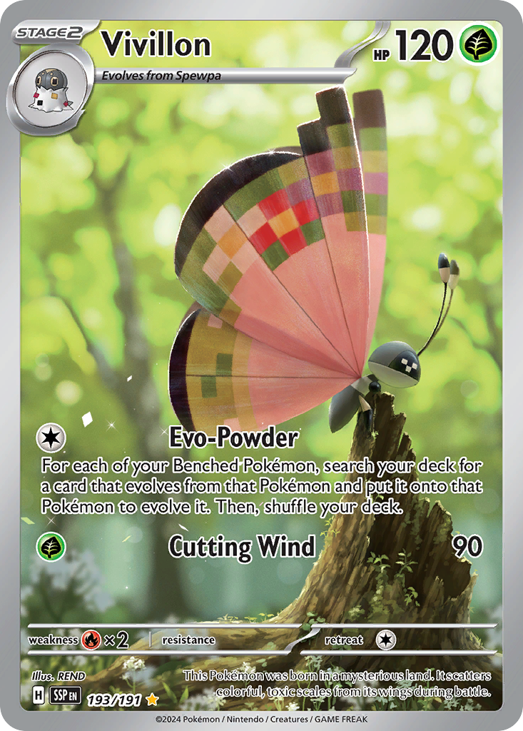 Vivillon - Surging Sparks - 193