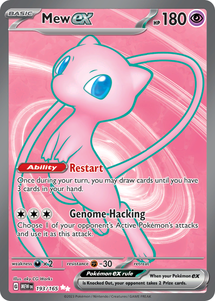 Mew ex - 151 - 193