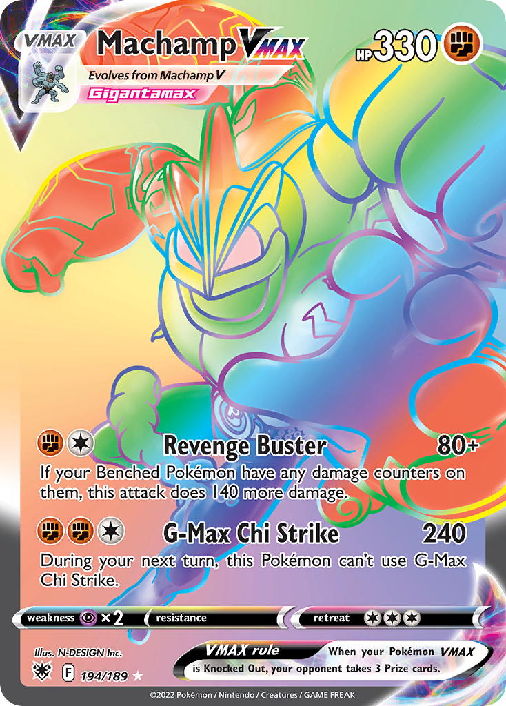 Machamp VMAX - Astral Radiance - 194