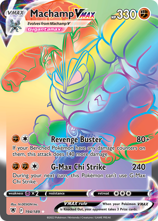 Machamp VMAX - Astral Radiance - 194