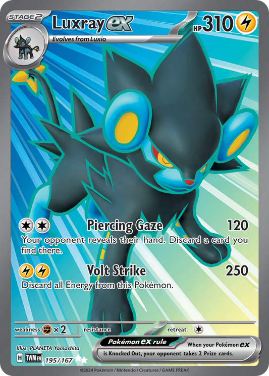 Luxray ex - Twilight Masquerade - 195