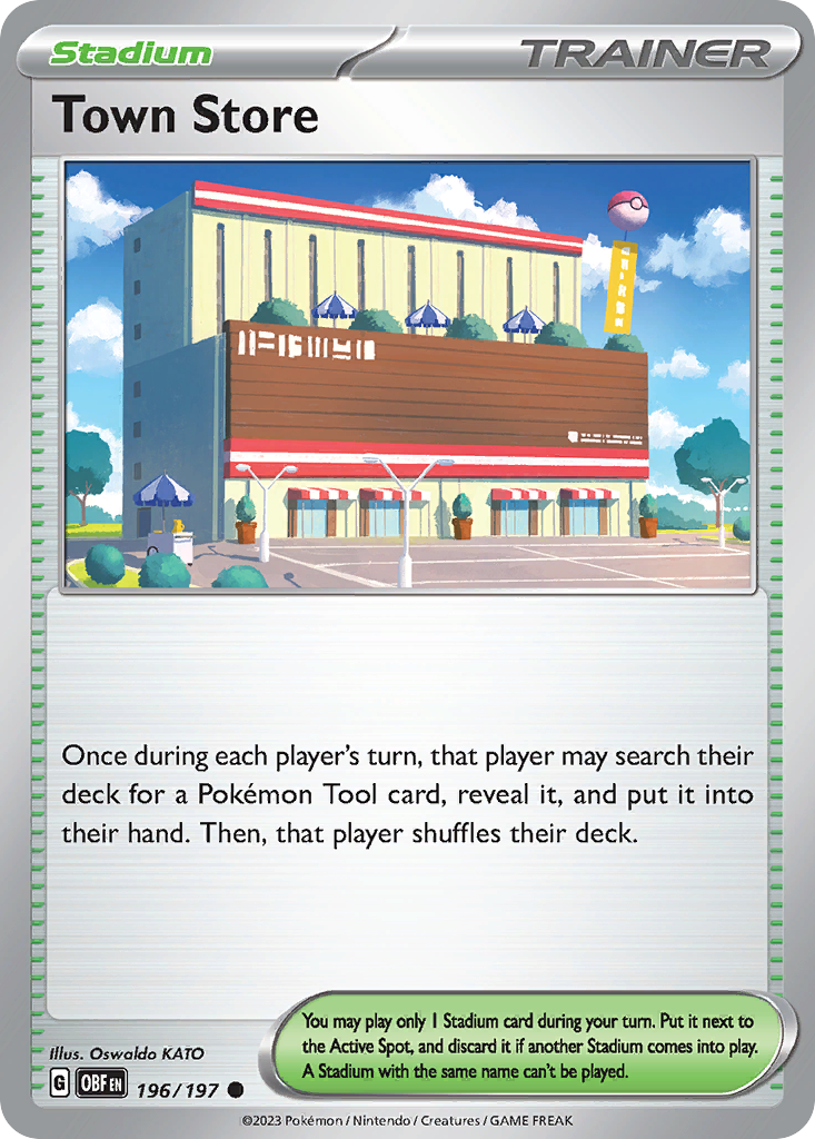 Town Store - Obsidian Flames - 196