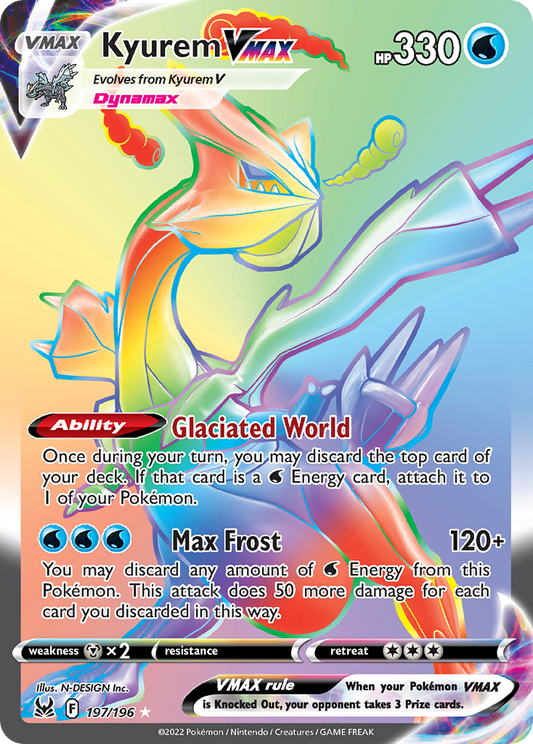 Kyurem VMAX - Lost Origin - 197