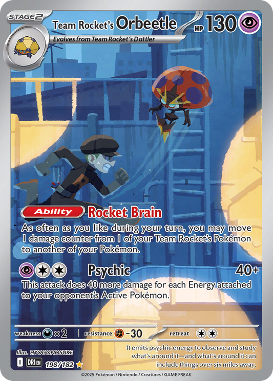 Team Rocket's Orbeetle - Destined Rivals - 198